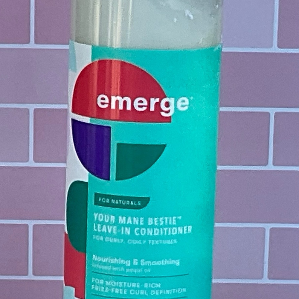 Emerge For Naturals Conditioner Leave-In Your Mane Bestie 15 Ounce (444ml) NEW!